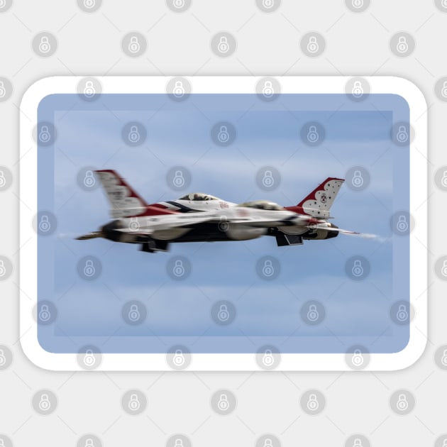 Thunderbird Solos Crossing Sticker by acefox1